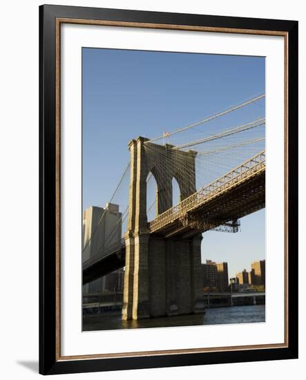 Brooklyn Bridge, New York City, New York, USA-R H Productions-Framed Photographic Print