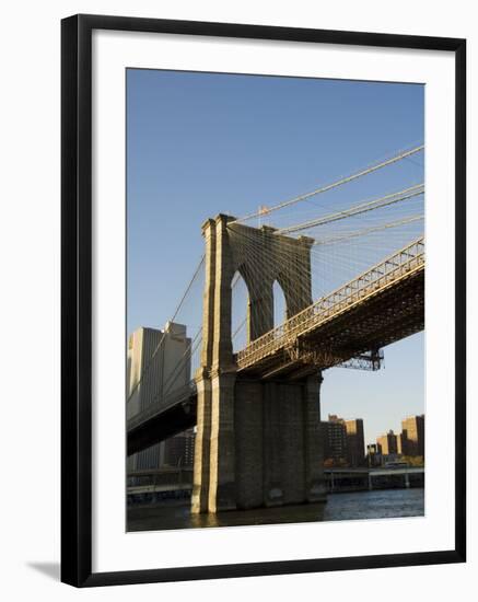 Brooklyn Bridge, New York City, New York, USA-R H Productions-Framed Photographic Print