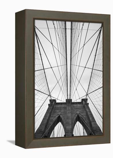 Brooklyn Bridge, New York City-Paul Souders-Framed Premier Image Canvas