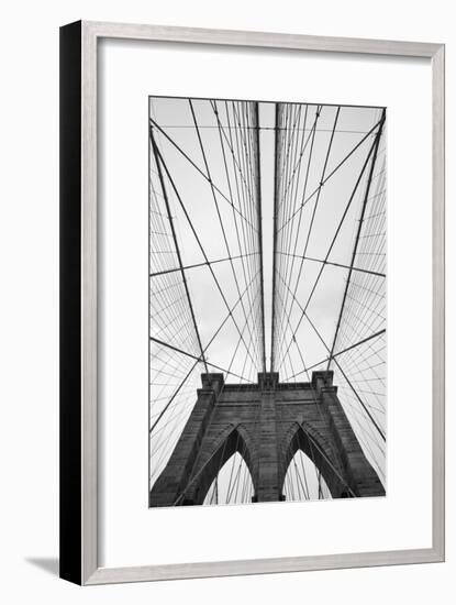 Brooklyn Bridge, New York City-Paul Souders-Framed Premium Photographic Print