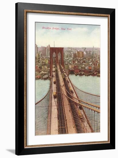 Brooklyn Bridge, New York City-null-Framed Premium Giclee Print