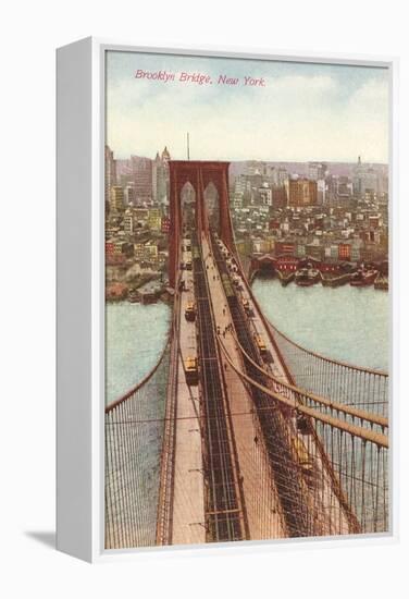 Brooklyn Bridge, New York City-null-Framed Stretched Canvas