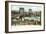 Brooklyn Bridge, New York City-null-Framed Art Print