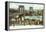 Brooklyn Bridge, New York City-null-Framed Stretched Canvas