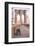 Brooklyn Bridge, New York, United States of America, North America-Amanda Hall-Framed Photographic Print