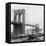 Brooklyn Bridge, New York, USA, Late 19th Century-William H Rau-Framed Premier Image Canvas