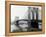 Brooklyn Bridge, New York-null-Framed Premier Image Canvas