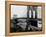 Brooklyn Bridge, New York-null-Framed Premier Image Canvas