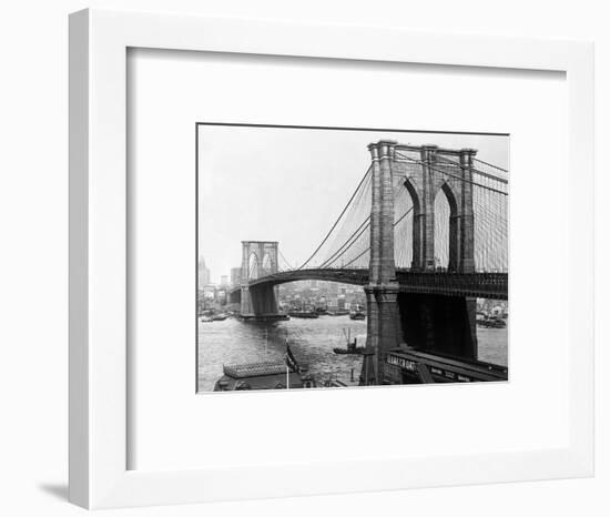 Brooklyn Bridge, New York-null-Framed Photographic Print