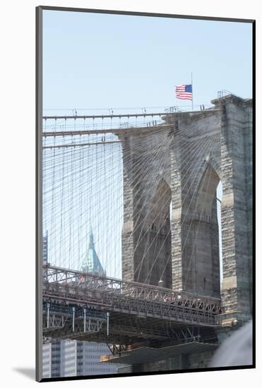 Brooklyn Bridge. New York.-Tom Norring-Mounted Photographic Print