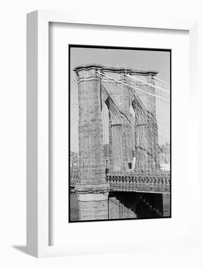 Brooklyn Bridge no.4-Alfred Eisenstaedt-Framed Photographic Print