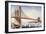 Brooklyn Bridge, NYC, 1881-Currier & Ives-Framed Giclee Print