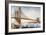 Brooklyn Bridge, NYC, 1881-Currier & Ives-Framed Giclee Print