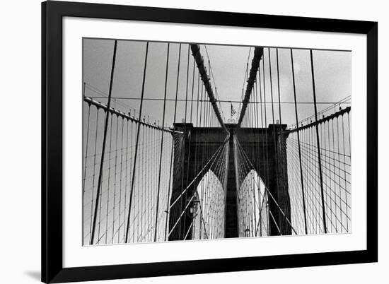 Brooklyn Bridge NYC Photo Poster-null-Framed Photo