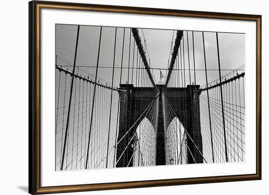 Brooklyn Bridge NYC Photo Poster-null-Framed Photo