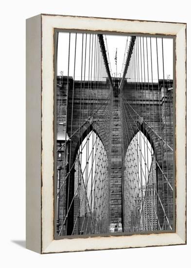 Brooklyn Bridge, NYC-Jeff Pica-Framed Premier Image Canvas