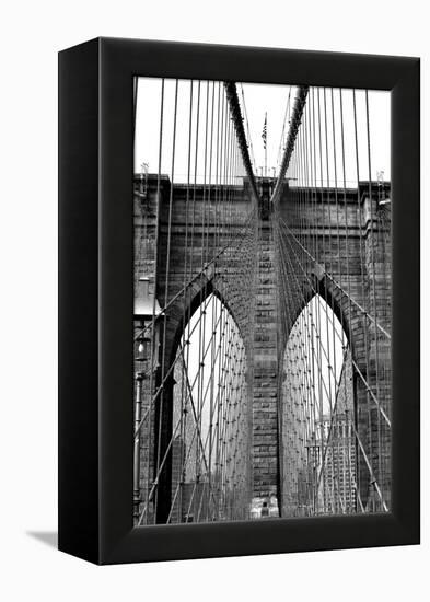 Brooklyn Bridge, NYC-Jeff Pica-Framed Premier Image Canvas