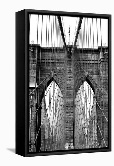 Brooklyn Bridge, NYC-Jeff Pica-Framed Premier Image Canvas