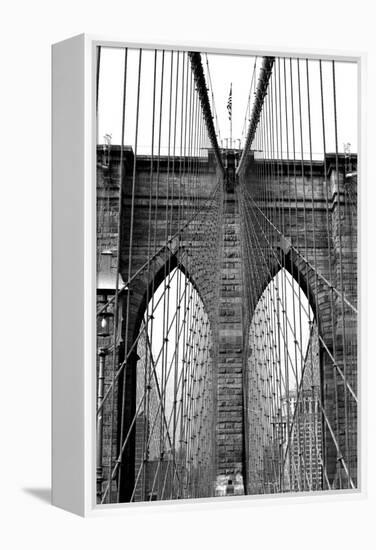 Brooklyn Bridge, NYC-Jeff Pica-Framed Premier Image Canvas