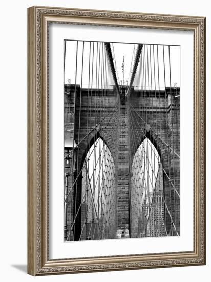 Brooklyn Bridge, NYC-Jeff Pica-Framed Photographic Print