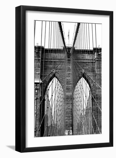 Brooklyn Bridge, NYC-Jeff Pica-Framed Photographic Print