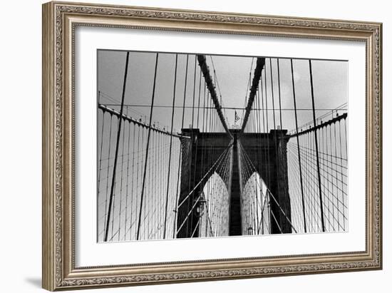 Brooklyn Bridge NYC-null-Framed Photo