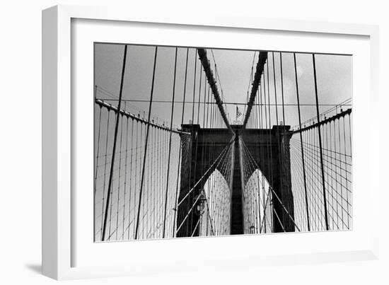 Brooklyn Bridge NYC-null-Framed Photo