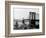 Brooklyn Bridge Over East River and Surrounding Area-null-Framed Premium Photographic Print