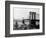 Brooklyn Bridge Over East River and Surrounding Area-null-Framed Premium Photographic Print