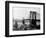 Brooklyn Bridge Over East River and Surrounding Area-null-Framed Photographic Print