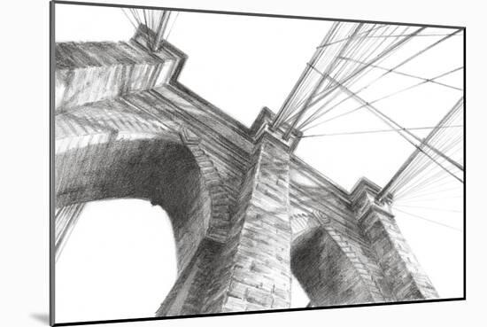Brooklyn Bridge Panorama-Ethan Harper-Mounted Art Print