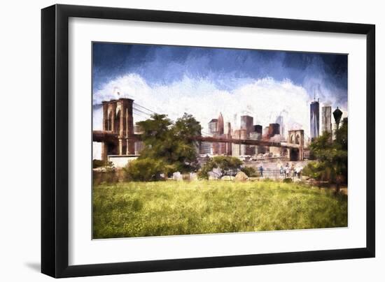 Brooklyn Bridge Park-Philippe Hugonnard-Framed Giclee Print