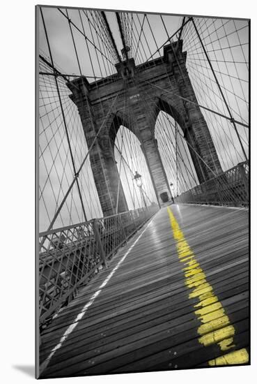 Brooklyn Bridge - Pop-Moises Levy-Mounted Photographic Print