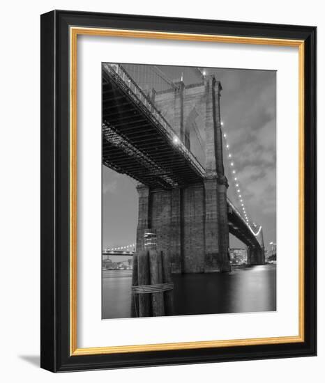 Brooklyn Bridge Shadow-Pavone-Framed Art Print