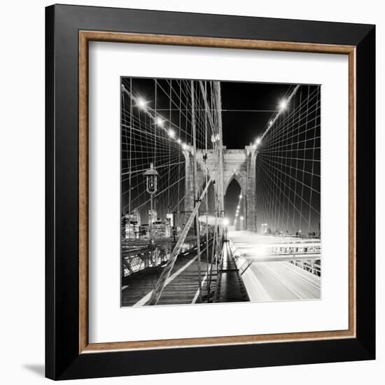 Brooklyn Bridge, Study 1, New York City, 2013-Marcin Stawiarz-Framed Art Print