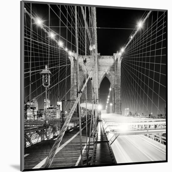 Brooklyn Bridge, Study 1, New York City, 2013-Marcin Stawiarz-Mounted Art Print