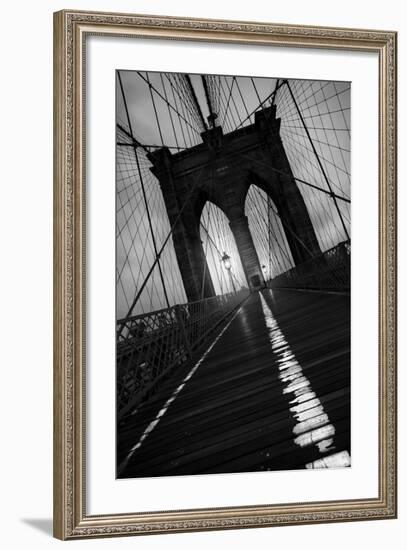 Brooklyn Bridge Study I-Moises Levy-Framed Photographic Print