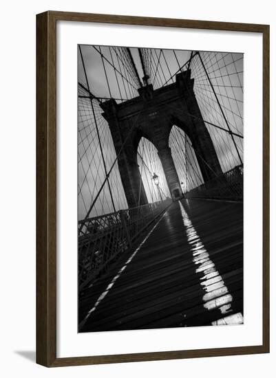 Brooklyn Bridge Study I-Moises Levy-Framed Photographic Print