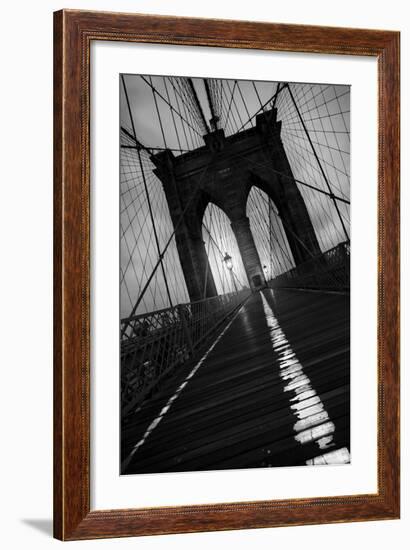 Brooklyn Bridge Study I-Moises Levy-Framed Photographic Print