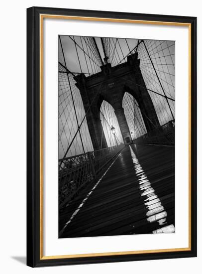 Brooklyn Bridge Study I-Moises Levy-Framed Photographic Print