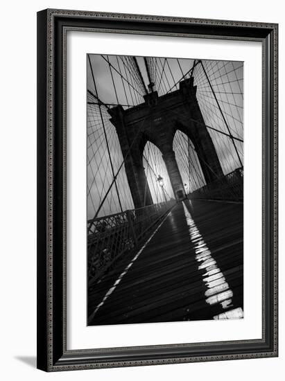 Brooklyn Bridge Study I-Moises Levy-Framed Photographic Print
