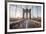 Brooklyn Bridge Sunrise-Alan Copson-Framed Giclee Print