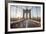 Brooklyn Bridge Sunrise-Alan Copson-Framed Giclee Print