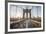 Brooklyn Bridge Sunrise-Alan Copson-Framed Giclee Print