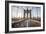 Brooklyn Bridge Sunrise-Alan Copson-Framed Giclee Print