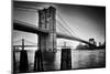 Brooklyn Bridge Sunrise-Martin Froyda-Mounted Photographic Print