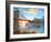 Brooklyn Bridge Sunset-Dominic Davison-Framed Art Print