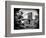 Brooklyn Bridge View of Brooklyn Park, B/W, Manhattan, New York, United States-Philippe Hugonnard-Framed Photographic Print