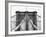 Brooklyn Bridge View-Philippe Hugonnard-Framed Photographic Print