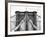 Brooklyn Bridge View-Philippe Hugonnard-Framed Photographic Print